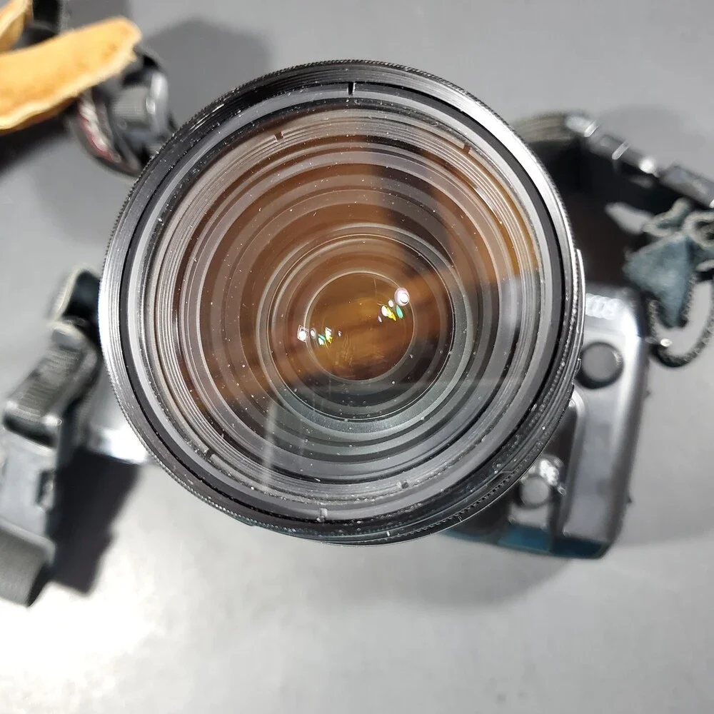 Vtg Nikon AF N8008 35mm SLR Film Camera, AF Nikkor 28-85mm Lens, Tested Working